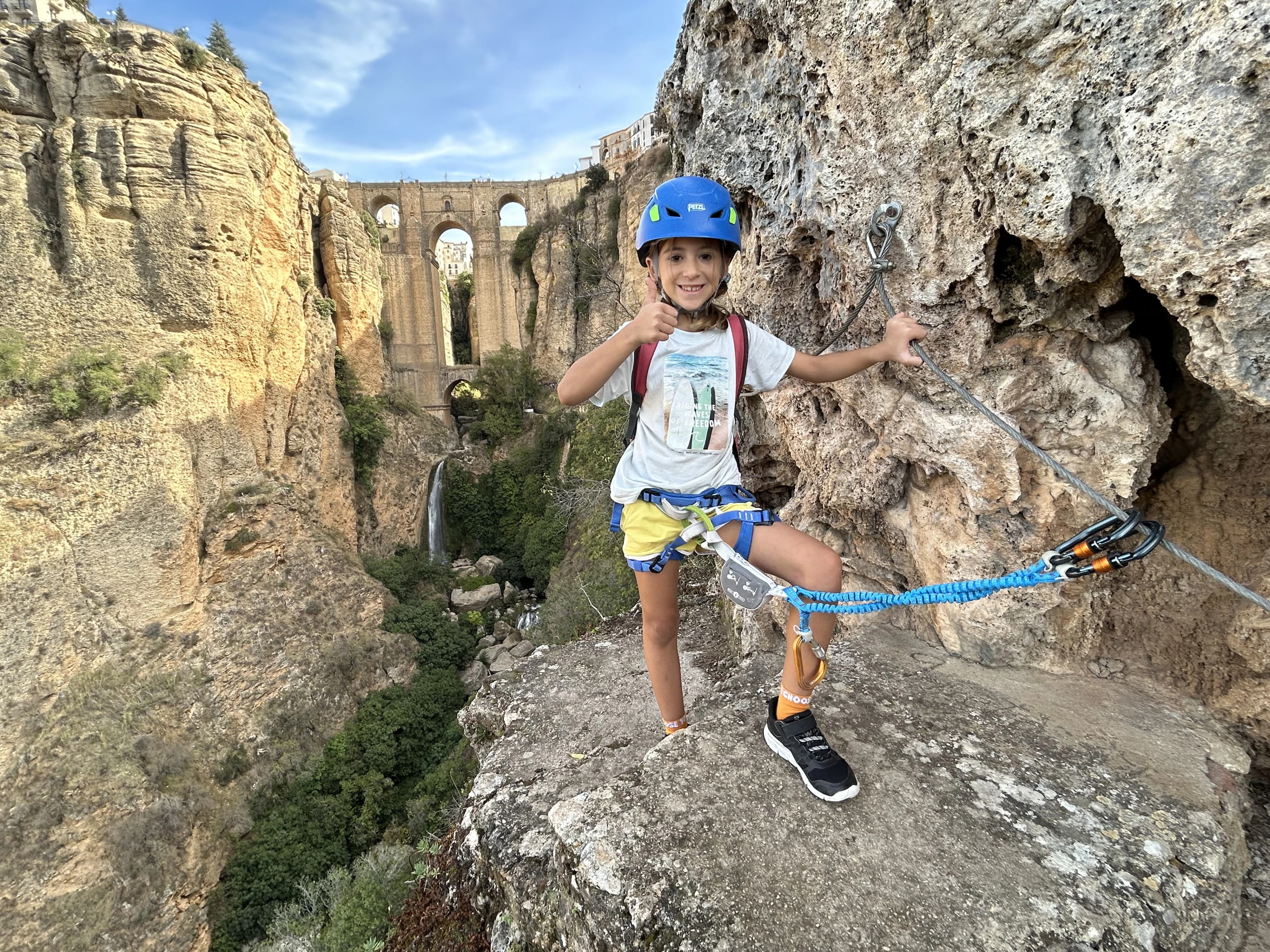 Via Ferrata Ronda - Family-friendly via ferrata at Tajo de Ronda