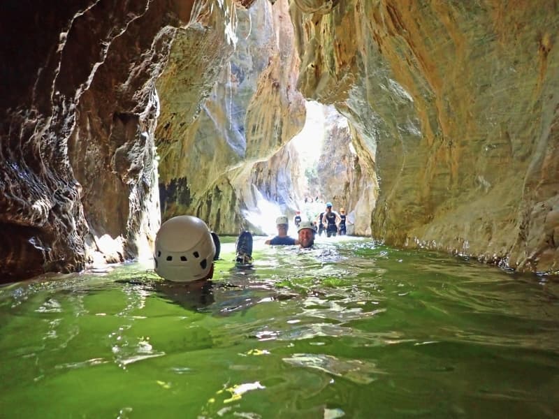 Guadalmina canyon - The narrowest canyon, guadalmina